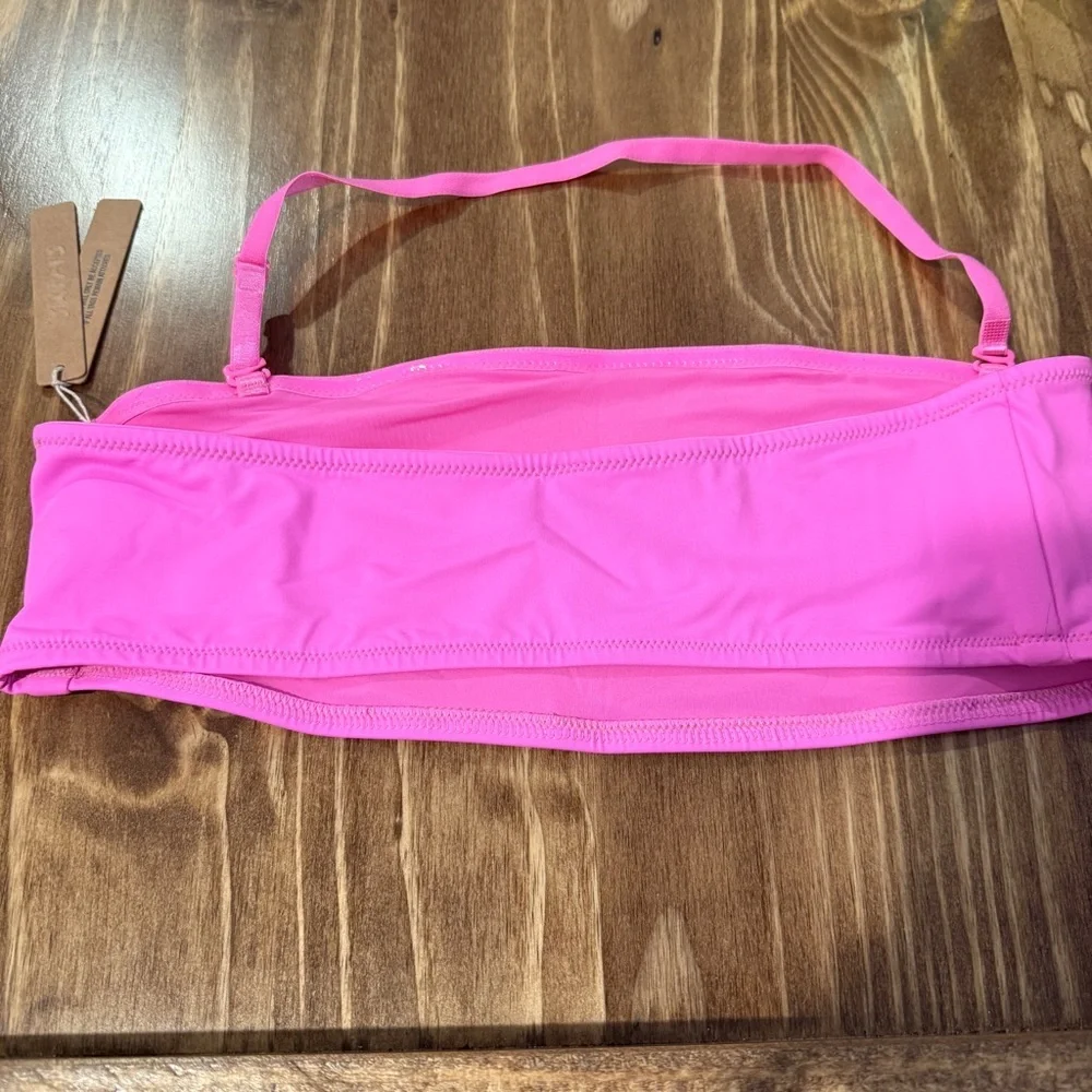 NWT Women’s Skims Taffy Bandeau Bikini Top size L